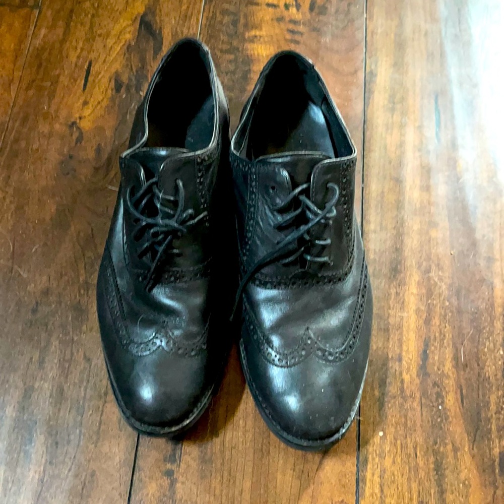 Cole Haan women’s, black oxfords